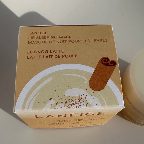 Laneige Lip Sleeping Mask Eggnog Latte Lip Balm Full Size 20g / 0.70 oz Egg Nog - Picture 2 of 12